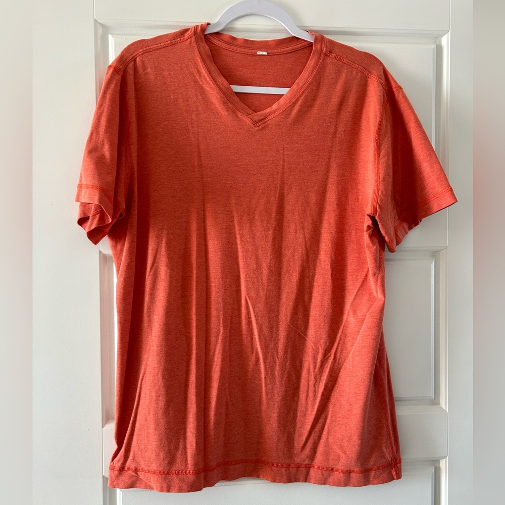 Luluemon Orange Vneck